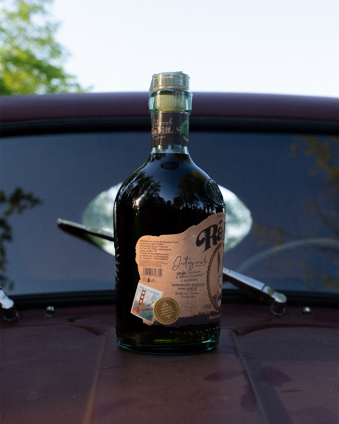 Rabitt Coffee Finish, bitter al radicchio e caffè tostato, dettaglio dell'etichetta
